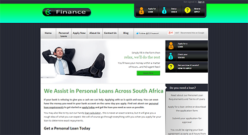 EC Finance is one of our valued customers. We maintain some of their websites.