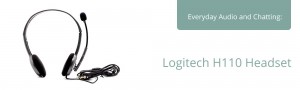 Choose the Right Headphones for everyday use with Logitech h110 Headset