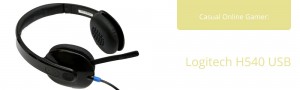 Choose the right headphones with the Logitech H540 USB Headset
