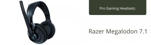 Choose the right headphones with the Razer Megalodon 7.1 Gaming Headset